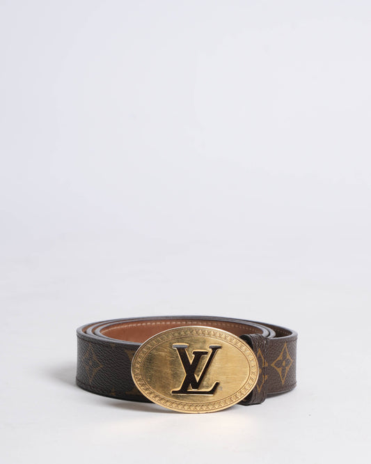 Louis Vuitton   Women's Monogram Buckle Belt