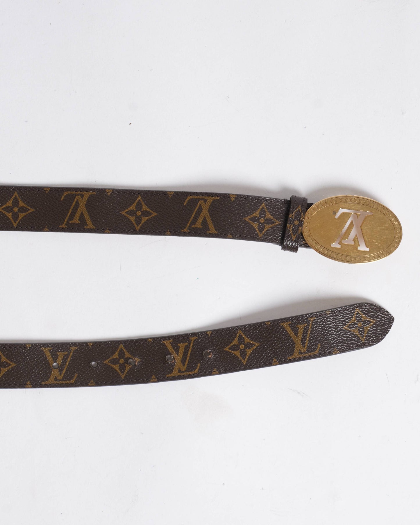 Louis Vuitton   Women's Monogram Buckle Belt