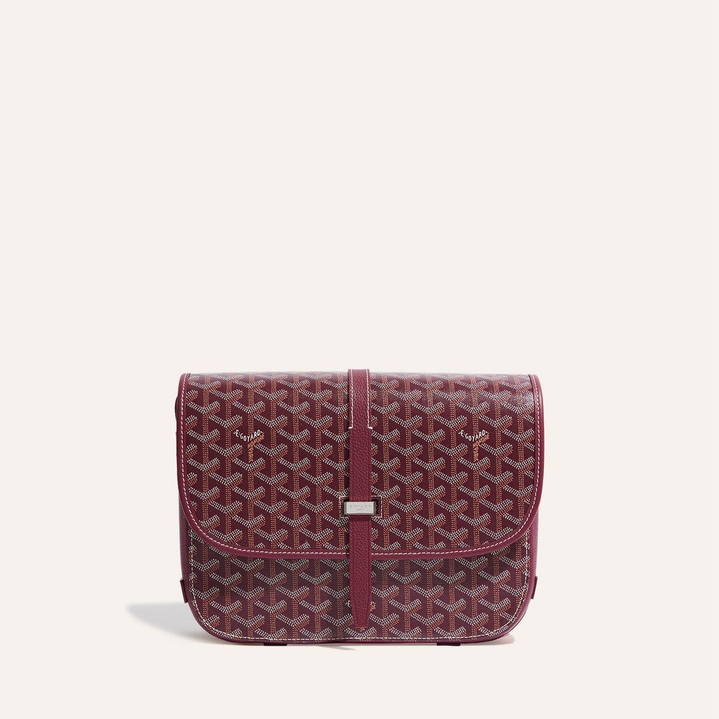 BELVEDERE MM BAG 28CM BURGUNDY CANVAS Amelia Amelia