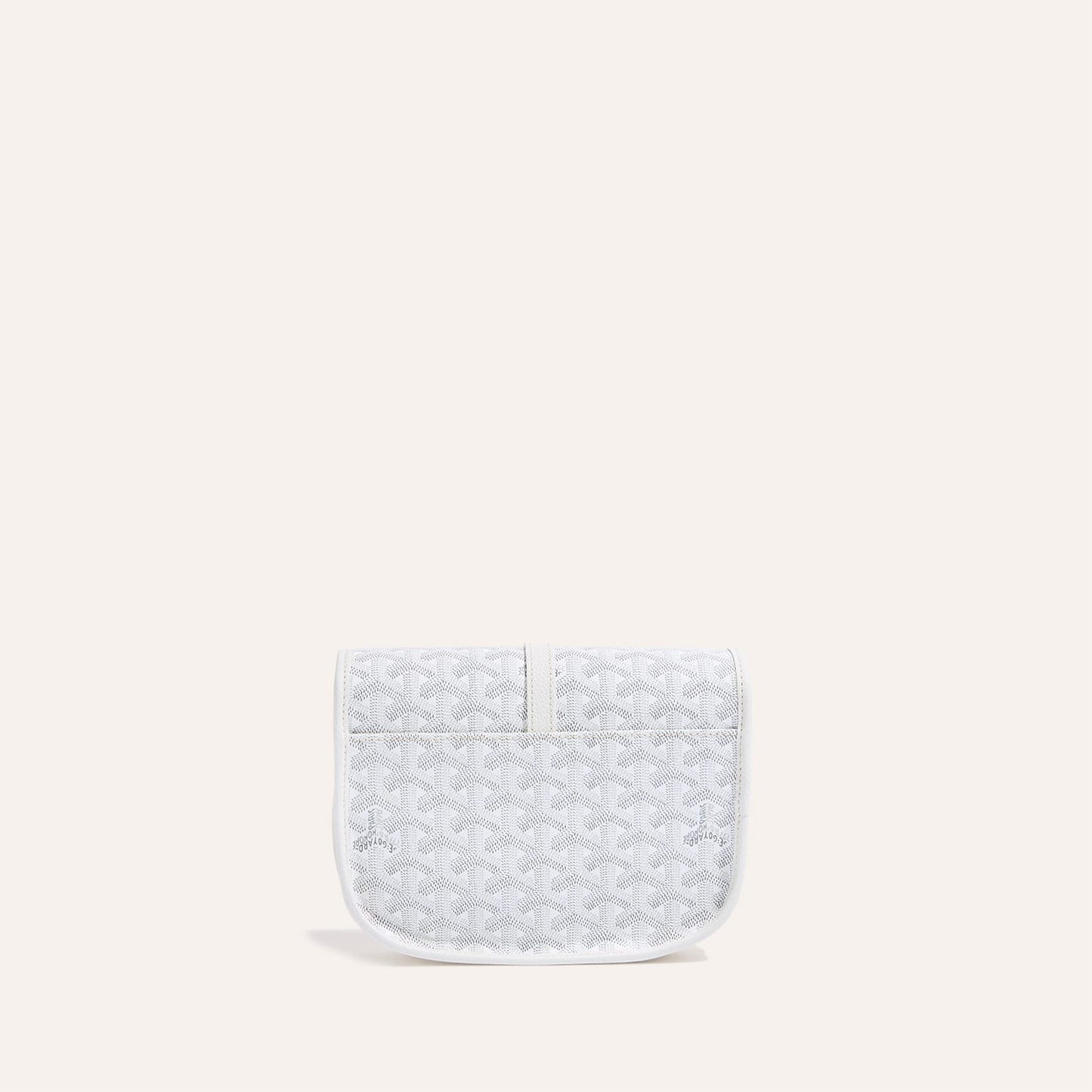 BELVEDERE MM BAG 28CM WHITE CANVAS Amelia Amelia