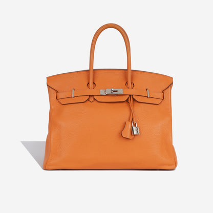 Birkin 35 - Hermès Orange Clemence