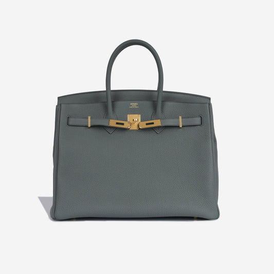 Birkin 35 - Vert Amande