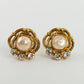 Boucles d'oreilles baroques Chanel