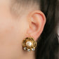 Boucles d'oreilles baroques Chanel