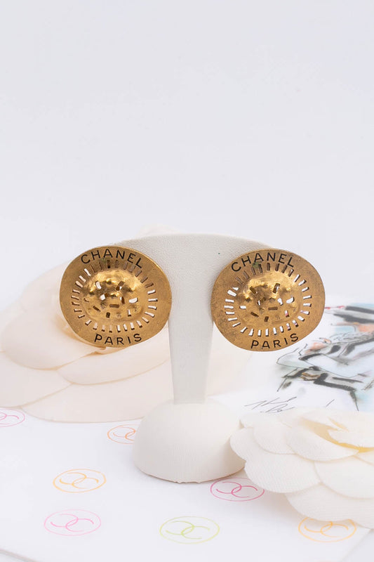 Boucles d'oreilles Chanel Printemps 1994