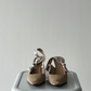 Dior Sling Backs - Nude Fabric