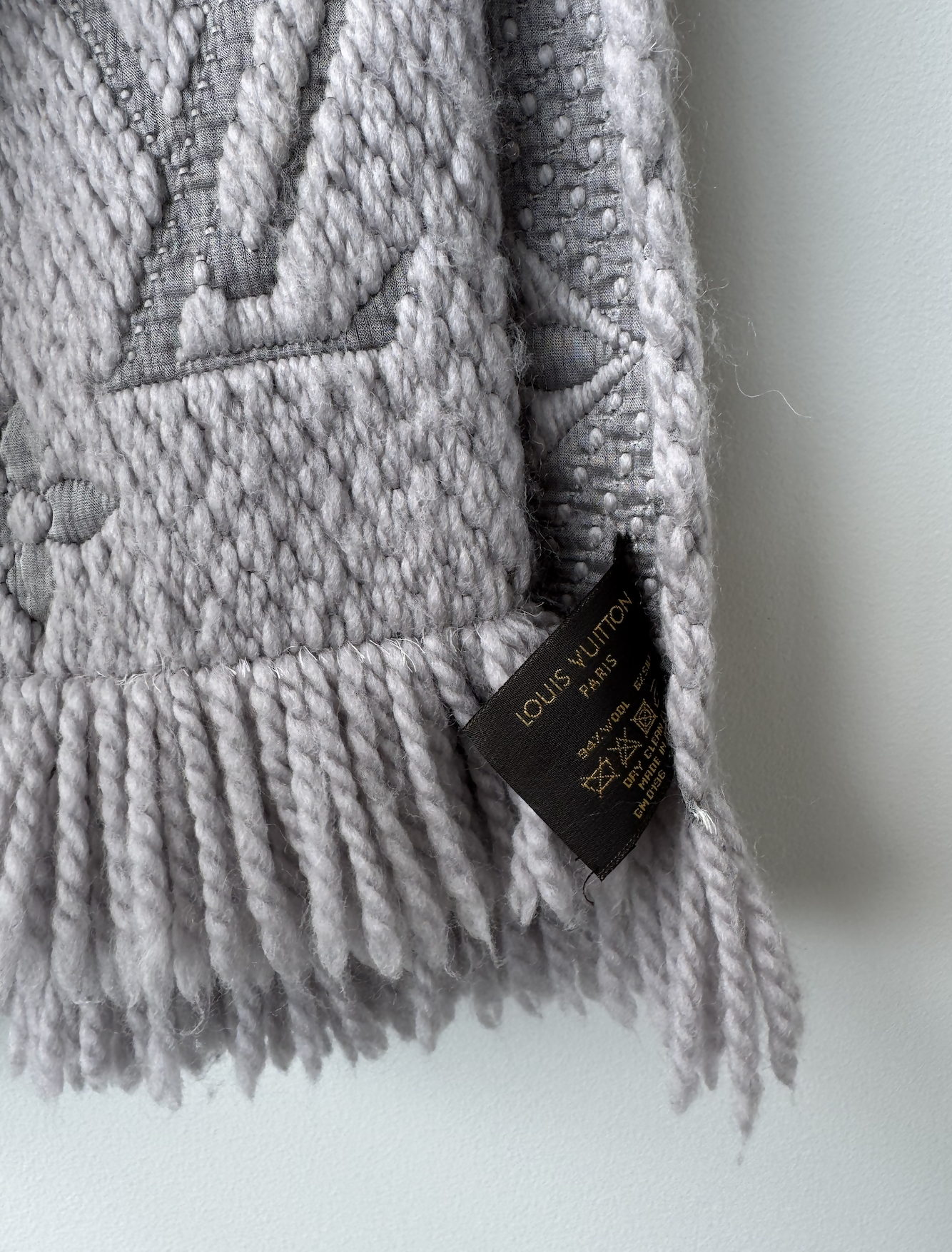 Louis Vuitton - Logomania Wool Scarf