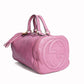 Gucci  Pink Pebbled Leather Soho Boston Bag