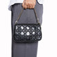 Christian dior patent cannage pochette Bag