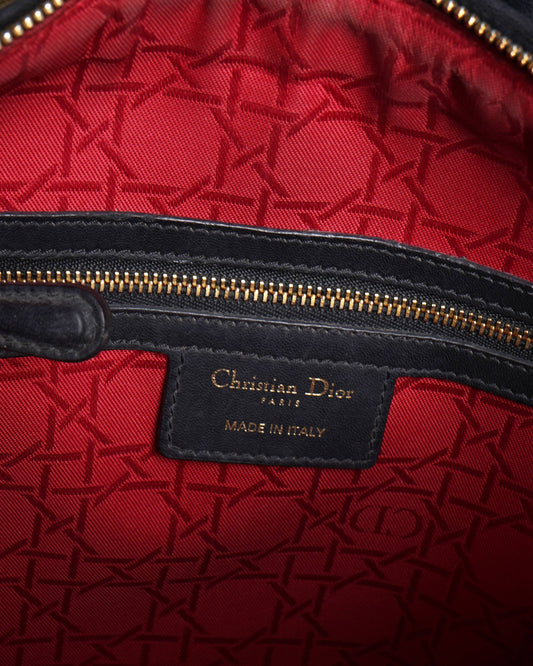 Christian dior large lady dior in black cannage Handbag