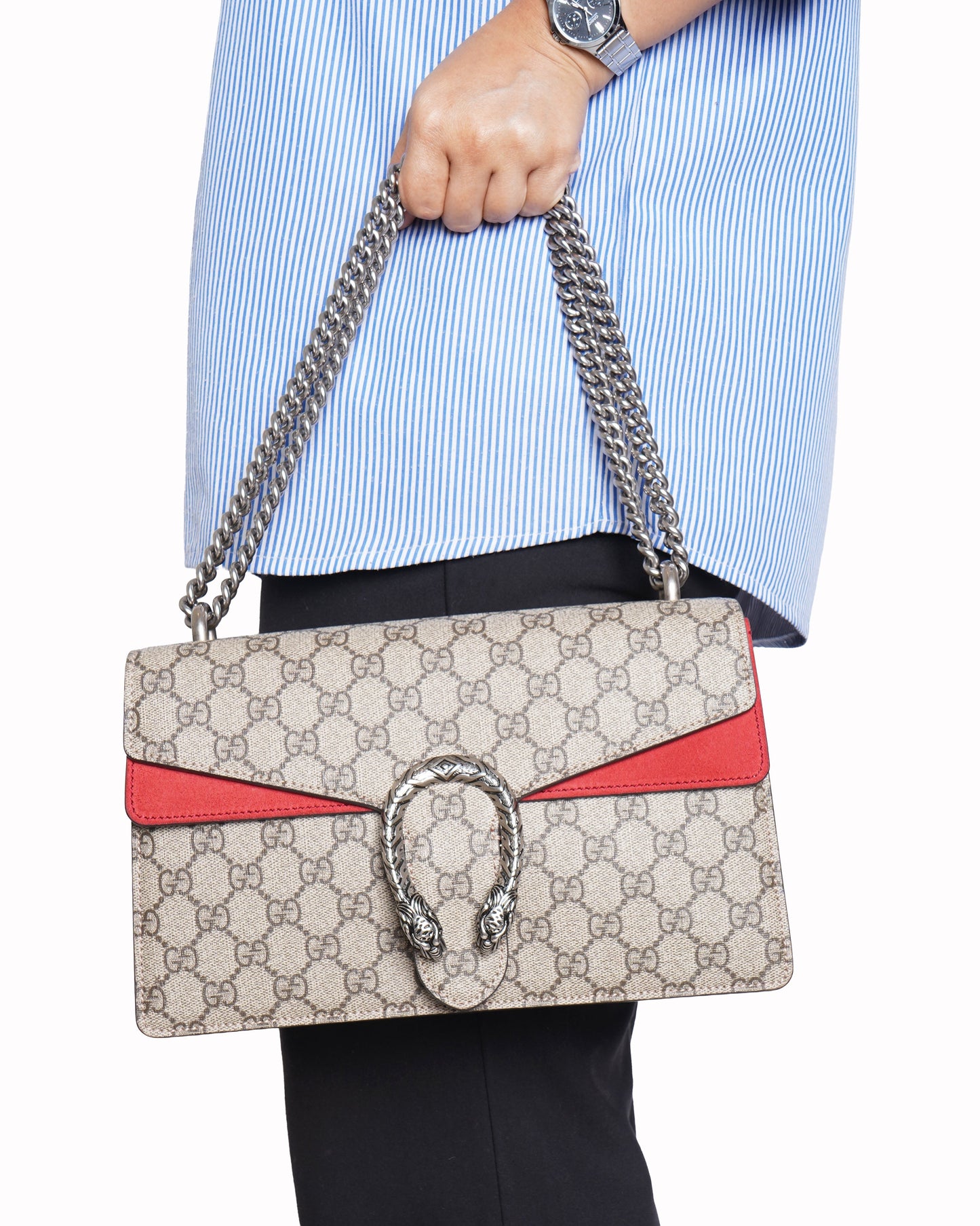 Gucci  Beige Dionysus Medium Shoulder Bag