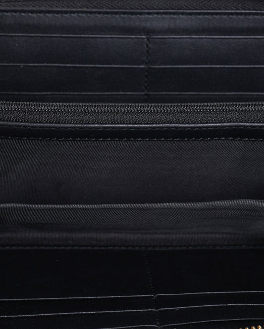Gucci gg supreme bee bifold long wallet