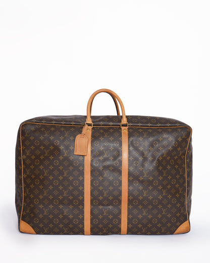 Louis vuitton keepall bandouliere travel bag in monogram canvas