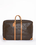 Louis vuitton keepall bandouliere travel bag in monogram canvas