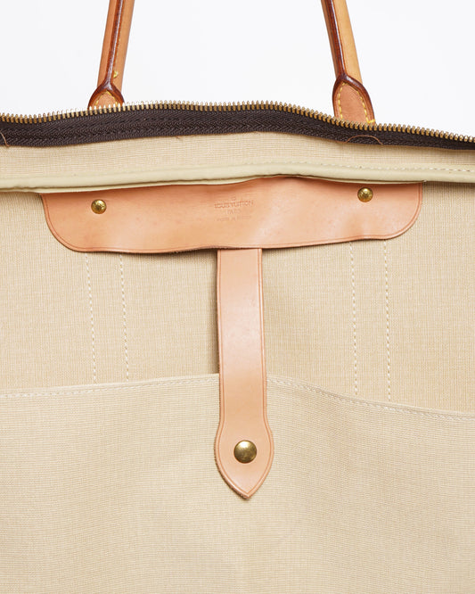 Louis vuitton keepall bandouliere travel bag in monogram canvas