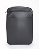 Louis Vuitton leather rolling travel bag