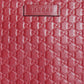 Gucci red gg microguccisima tote bag