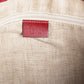 Gucci red gg microguccisima tote bag
