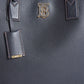 Burberry TB Monogram Tote In Black