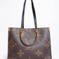 Louis Vuitton monogram on the go mm bag