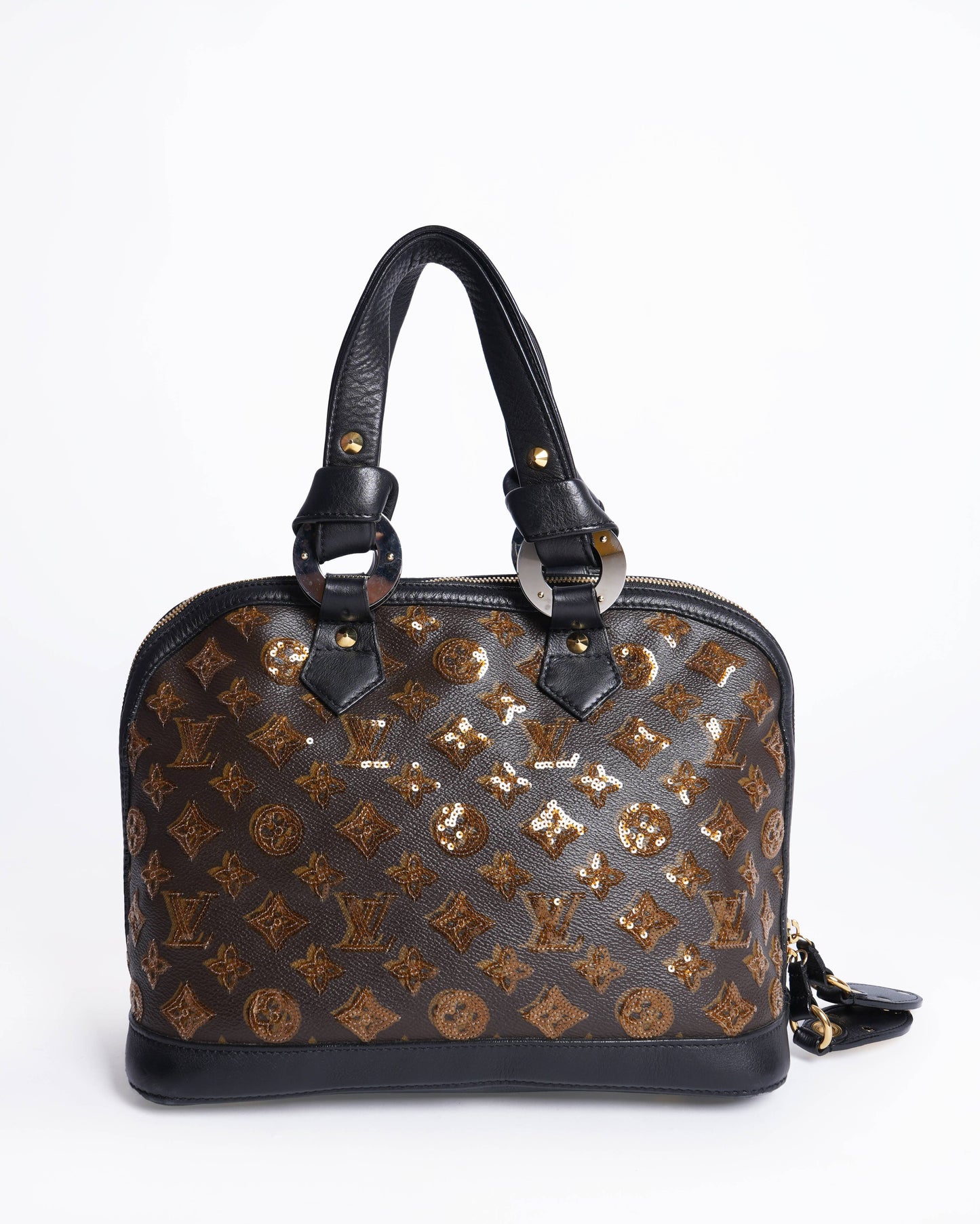 Louis Vuitton Limited Edition Amber Monogram Eclipse Alma Bag