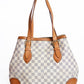 Louis vuitton beige damier azur medium hampstead pm bag