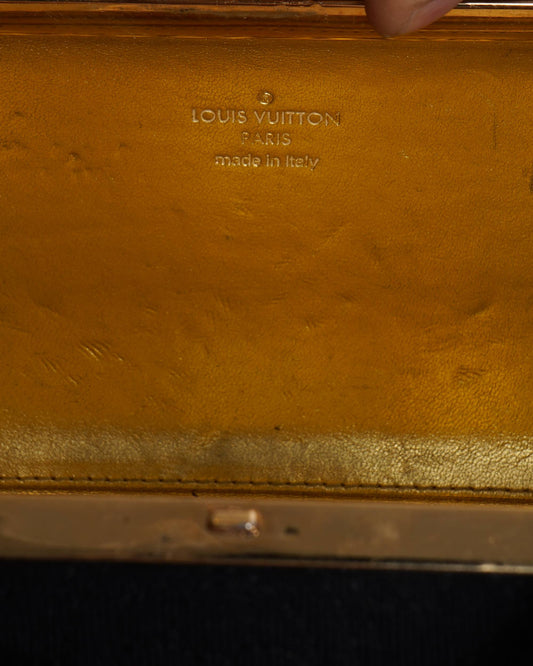 Louis Vuitton Limited Edition Noir Monogram Minaudiere Montard Clutch Bag