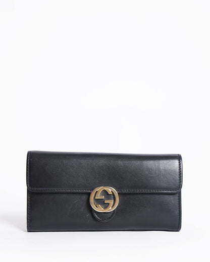 Gucci Leather GG wallet