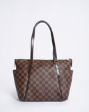 Louis Vuitton brown canvas totally tote bag