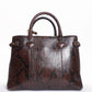 Burberry  The Banner python handbag