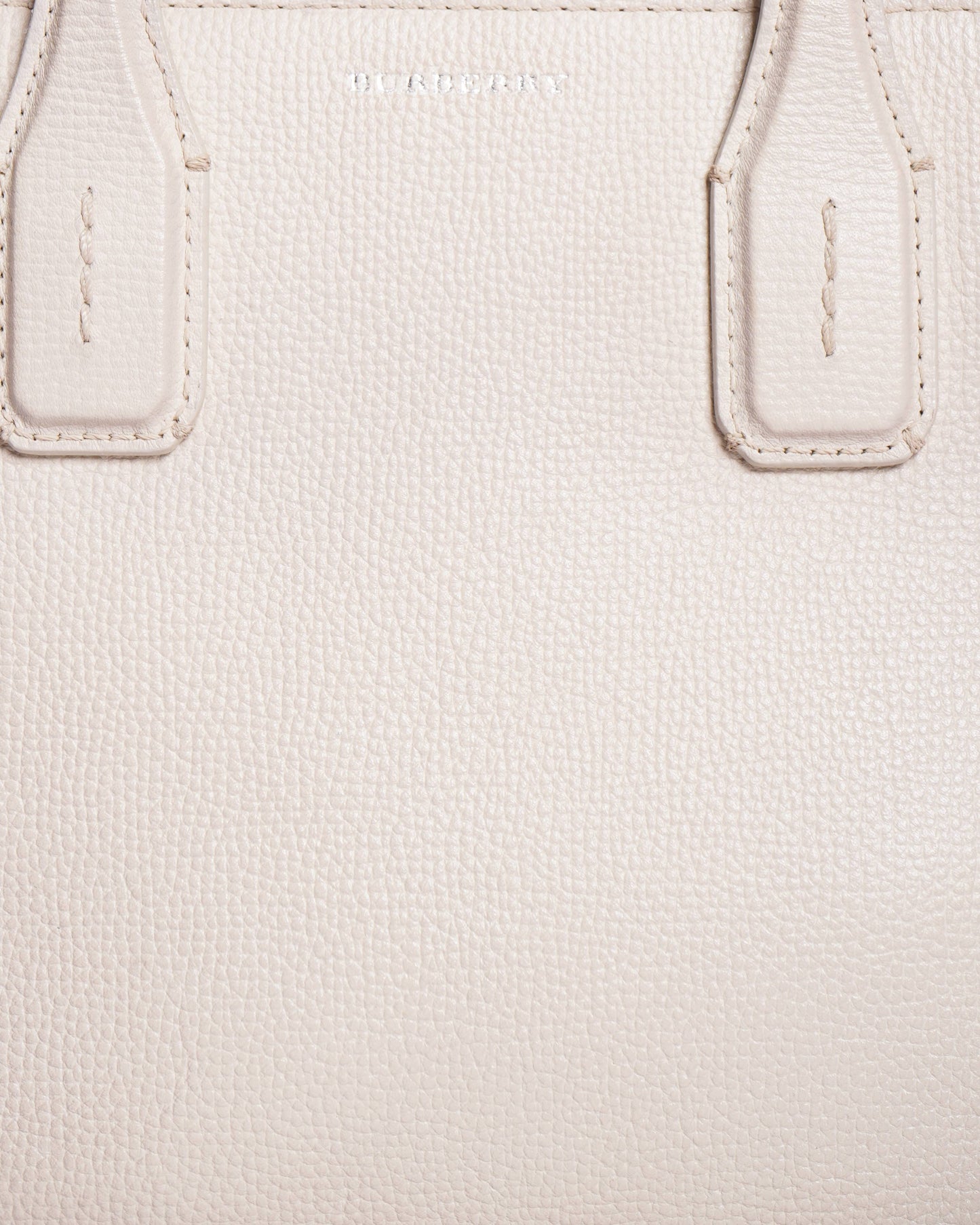 Burberry Leather Small Banner Tote