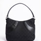 Gucci gg black canvas shoulder bag