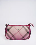 Burberry Supernova Check Pochette Gradient Pink