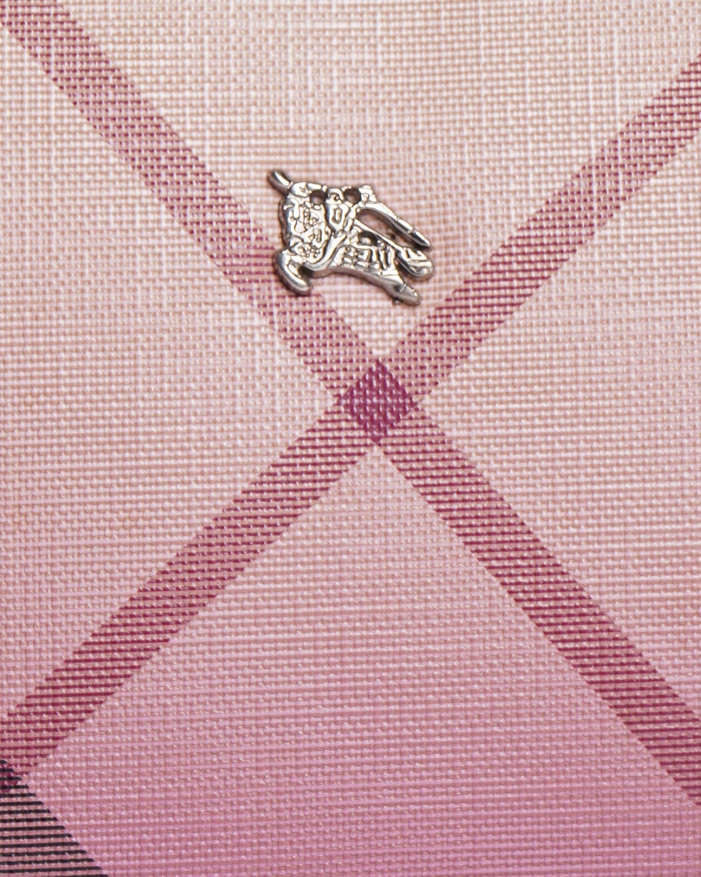 Burberry Supernova Check Pochette Gradient Pink