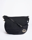 Gucci gg supreme web black Crossbody bag