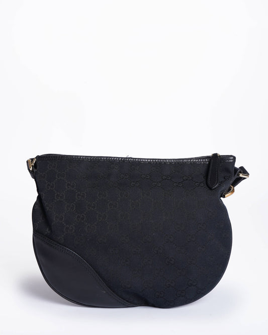 Gucci gg supreme web black Crossbody bag