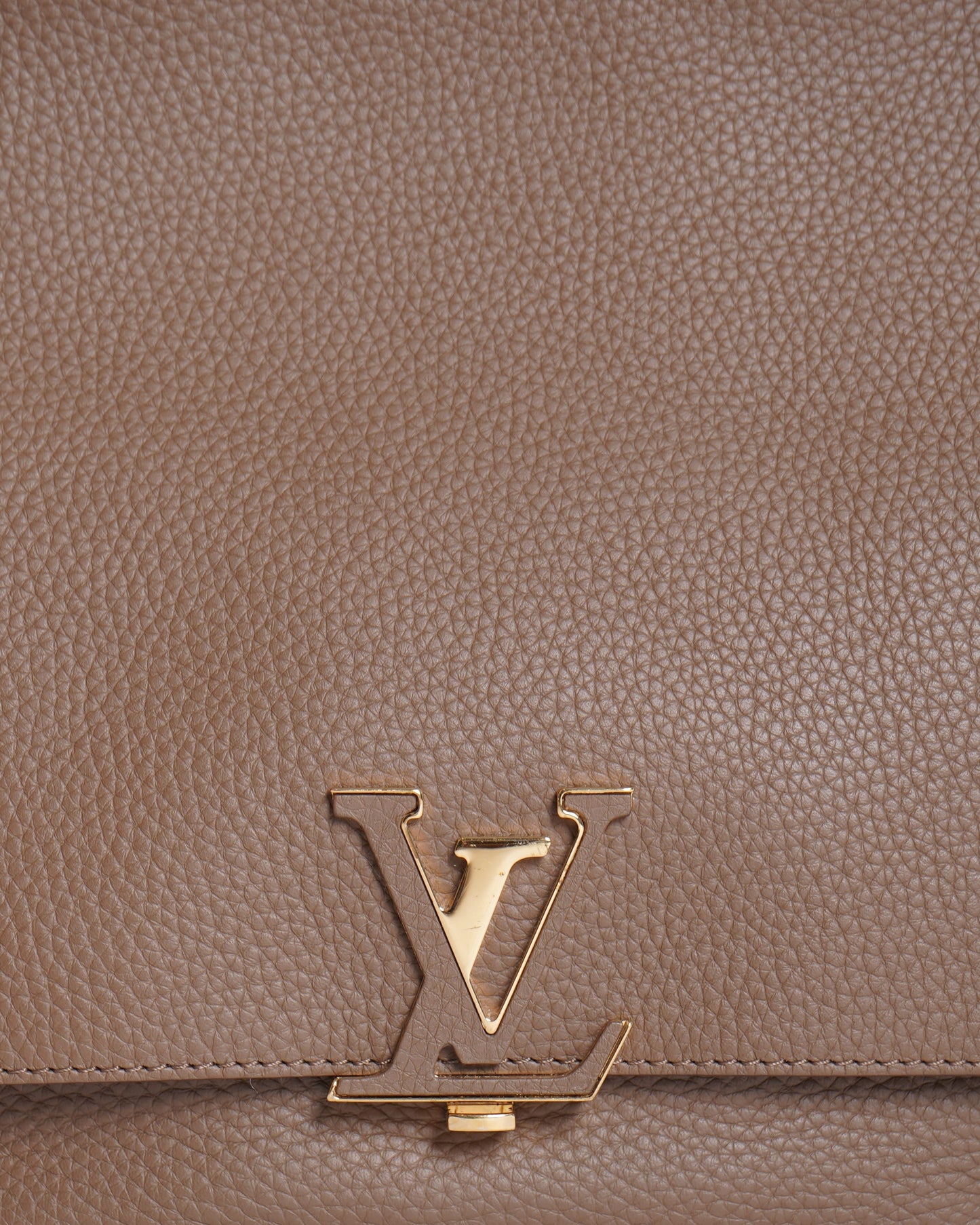 Louis Vuitton Volta Top Handle Bag In Beige