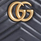GUCCI Black Marmot GG Small Camera Crossbody Shoulder Bag