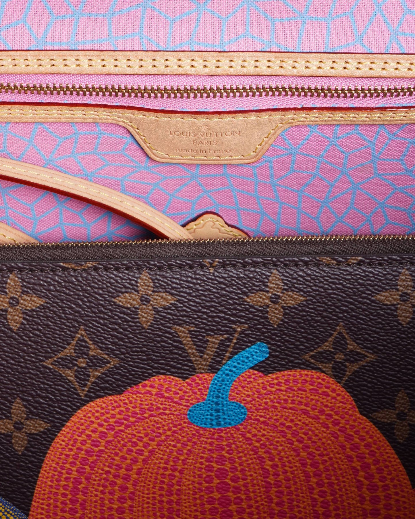 New Louis Vuitton X Yayoi kusama neverfull tote bag