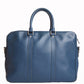Louis Vuitton Blue Taiga Leather Porte-Documents Voyage bag