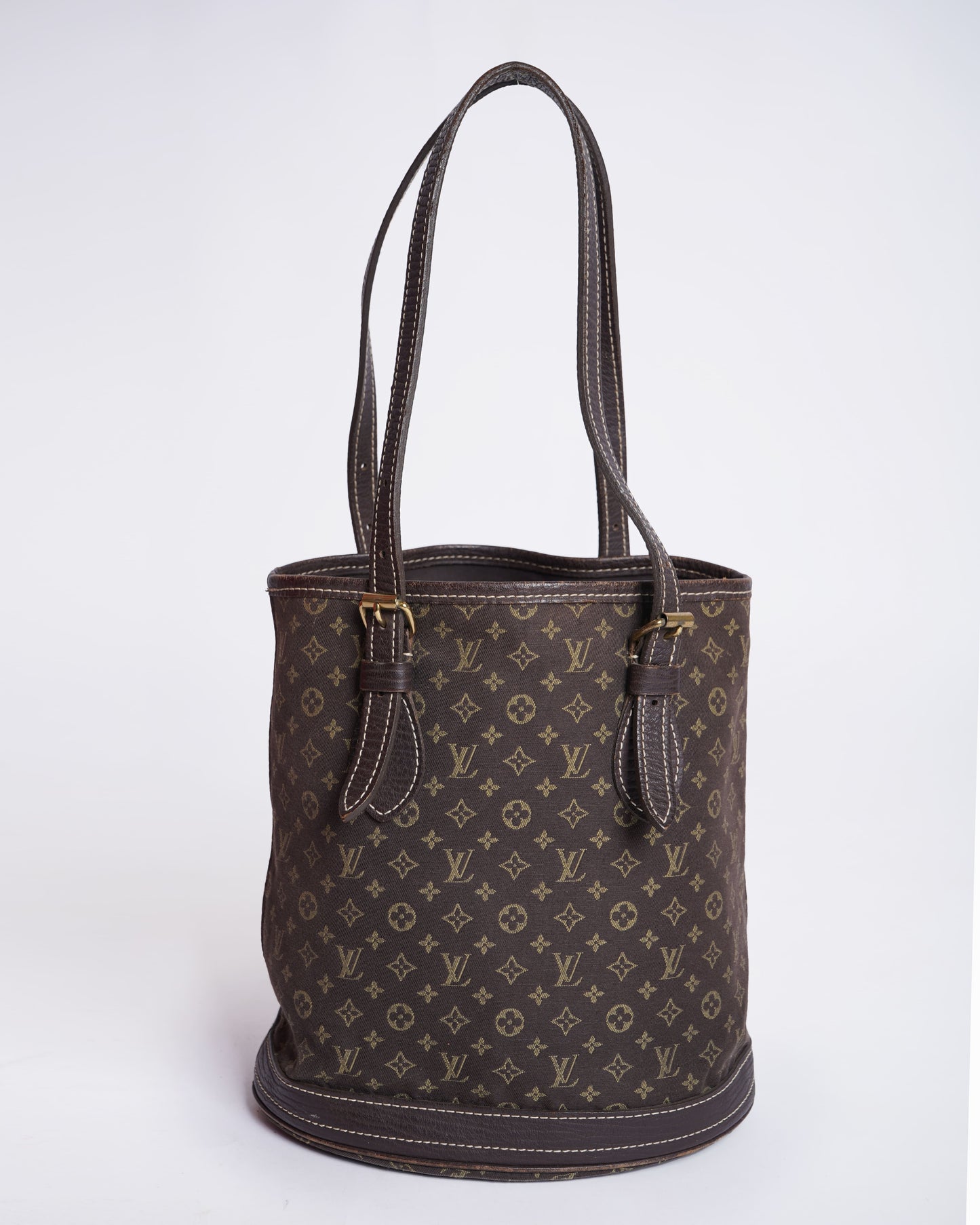 Louis Vuitton Monogram Canvas Mini Lin Bucket Bag