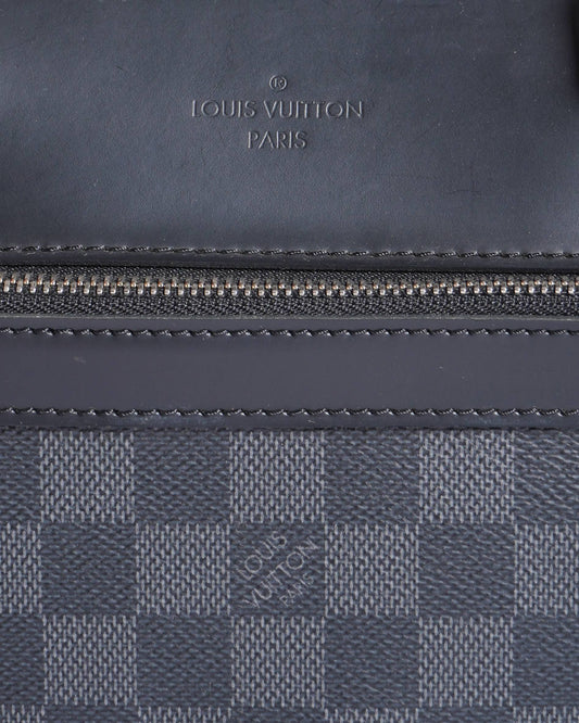 Louis Vuitton Men's Leather Office Bag In Black