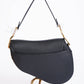 Christian Dior Saddle Bag In Black