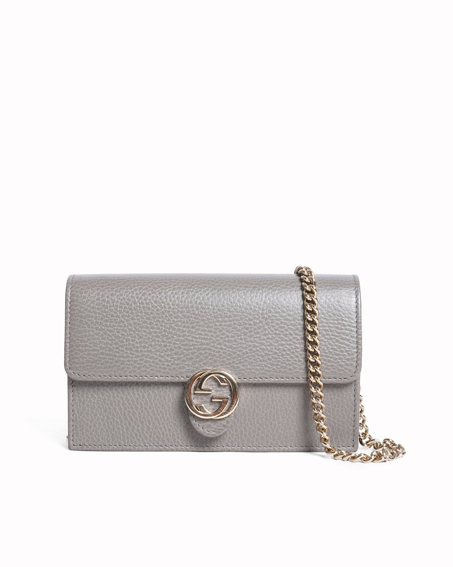 New Gucci interlocking g wallet on chain