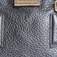 Burberry Pebbled Leather Orchard Top Handle Bag WIth Shoulder Strap