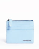 New Burberry ip card case in powder blue