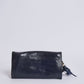 Gucci Black Soho Clutch In Blue