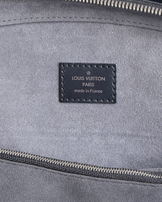 Louis vuitton epi pont neuf black top handle bag