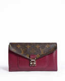 Louis Vuitton Red Epi Monogram Marie Rose Wallet