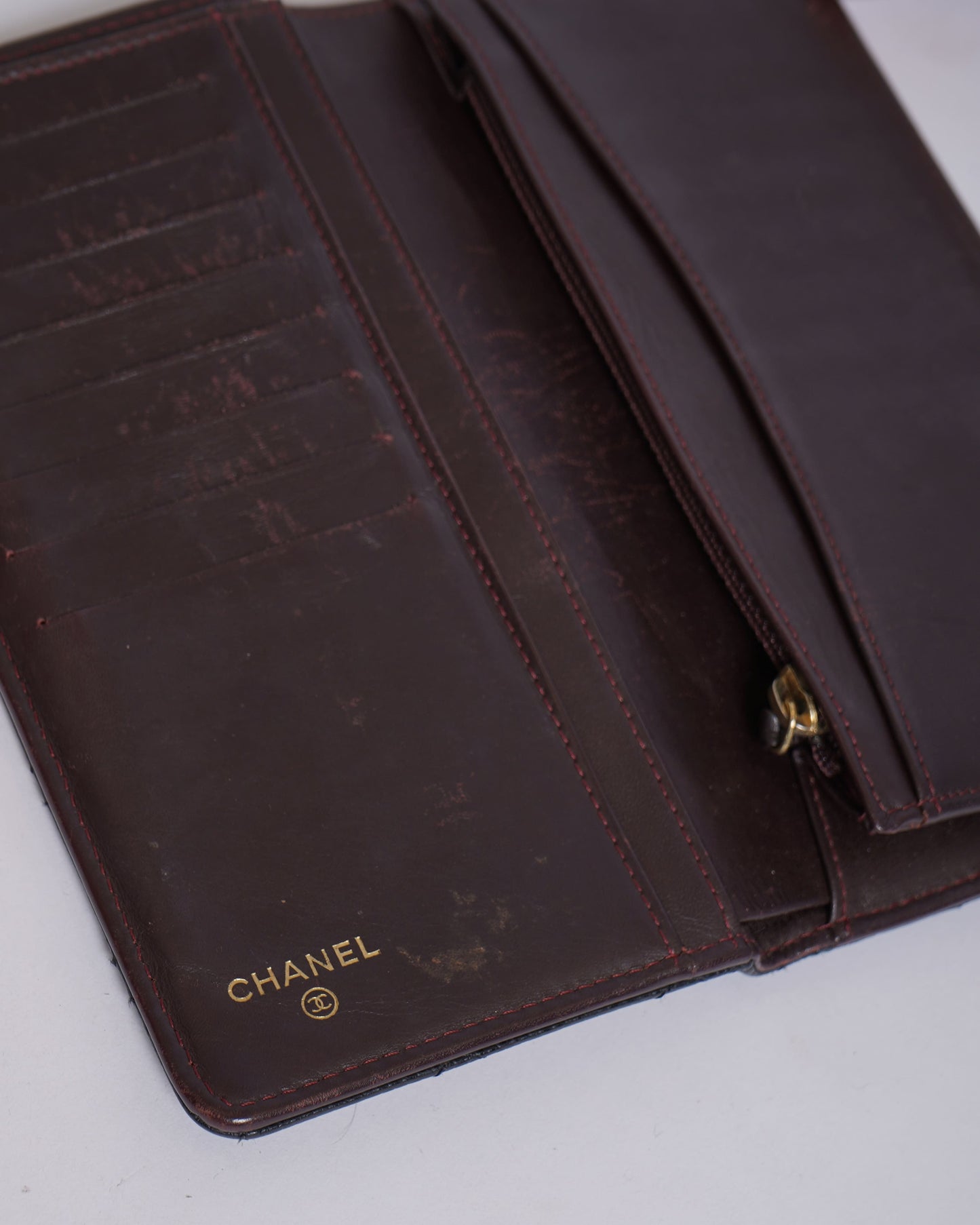 Chanel Quilted Timeless Classic Wallet In Black